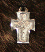 silver cross pendant